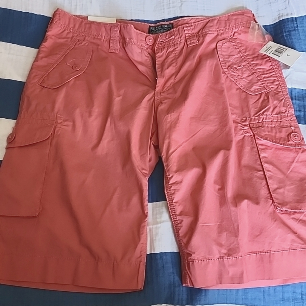 Polo Jean's Co. Shorts, Red, Size 8